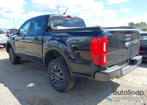 2021 Ford Ranger Xlt из США, поврежденный, VIN 1FTER4FH5MLD16434